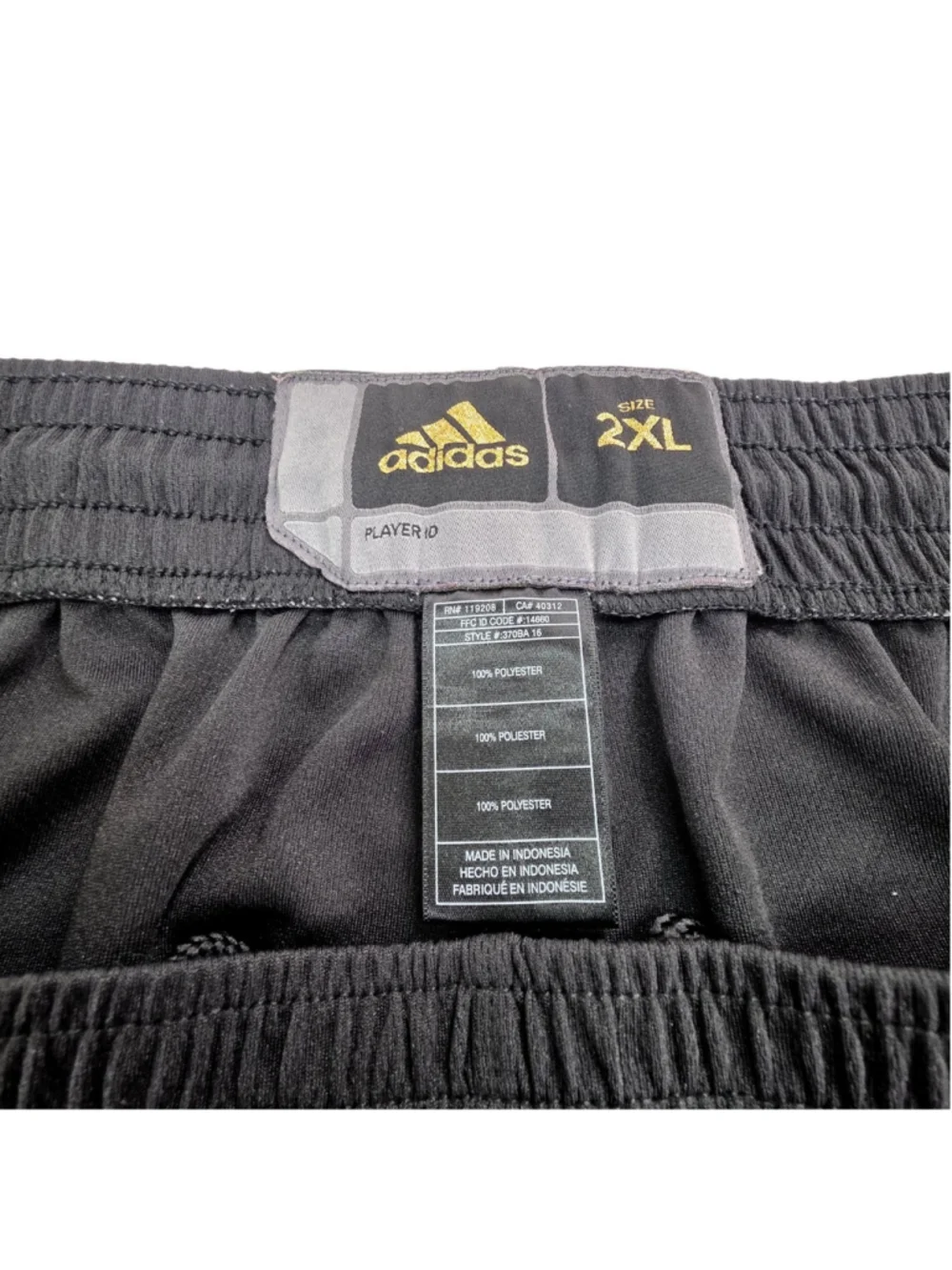 Adidas Louisville Cardinals Basketball Shorts Mens 2XL Black NCAA Team Issue 10